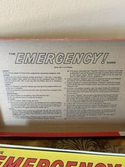 The Emergency! Board Game 1973 1974 Milton Bradley Vintage