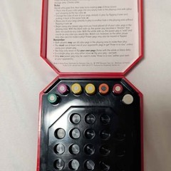 Vintage Calypso Strategy Game 1987 Travel Philip Shoptaugh Red Case Complete