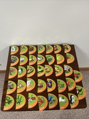 Think Fun Flip Over Game 2009 Educational Animals Words OT/PT Teaching Complete
