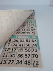 Vintage Lot Bingo Cards Arrow International 1994 90s Color 30 Paper Card Lot