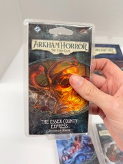Arkham Horror Core Board Game w/ 4 Mythos Pack Essex Doom Blood Altar Dimension