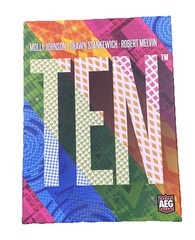 TEN Board Game AEG 2021, 1-5 Players, Ages 10+ New Open Box