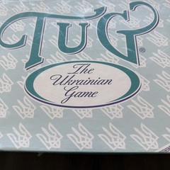 Tug the Ukranium Board Game English Edition VERY RARE NEW History Ukraine Trivia