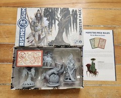 CMON Rising Sun Board Game LOT. See description! MINIs are all new!
