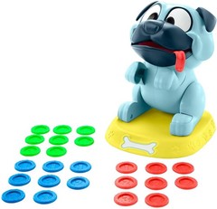 Mattel Games Puglicious Kids Game, Dog Treat-Stacking Challenge