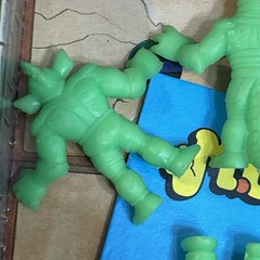 Vintage Mattel M.U.S.C.L.E Mega Match Game 1983 Arena Original Missing 1 Figure
