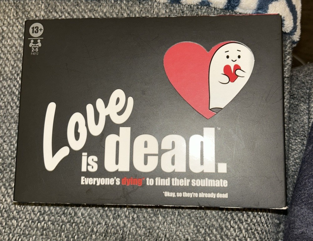 Love is Dead Party Card Game for Adults and Teens Light Strategy Dating NIB