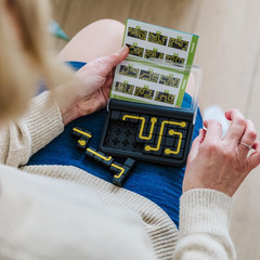 Smartgames IQ Circuit Portable Travel Game with 120 Challenges for Ages 8-Adult