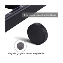 Magnetic Travel Checkers Board Game Set with Folding Board Family Educational…