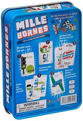 Mille Bornes Classic Racing Card Game Tin Box Asmodee MIB01 French