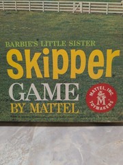 Vintage 1964 Mattel Barbies Little Sister Trains Her Horse Board Game