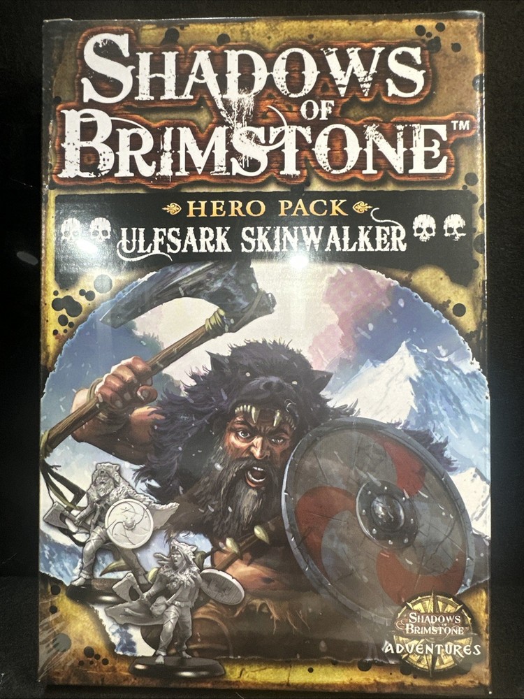 Shadows of Brimstone – Ulfsark Skinwalker – Hero Pack Expansion FFP07H15
