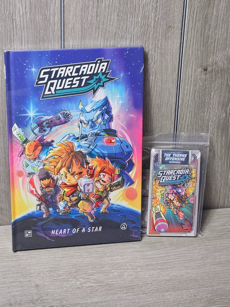 Starcadia Quest – Comic Book + Extras – Kickstarter CMON