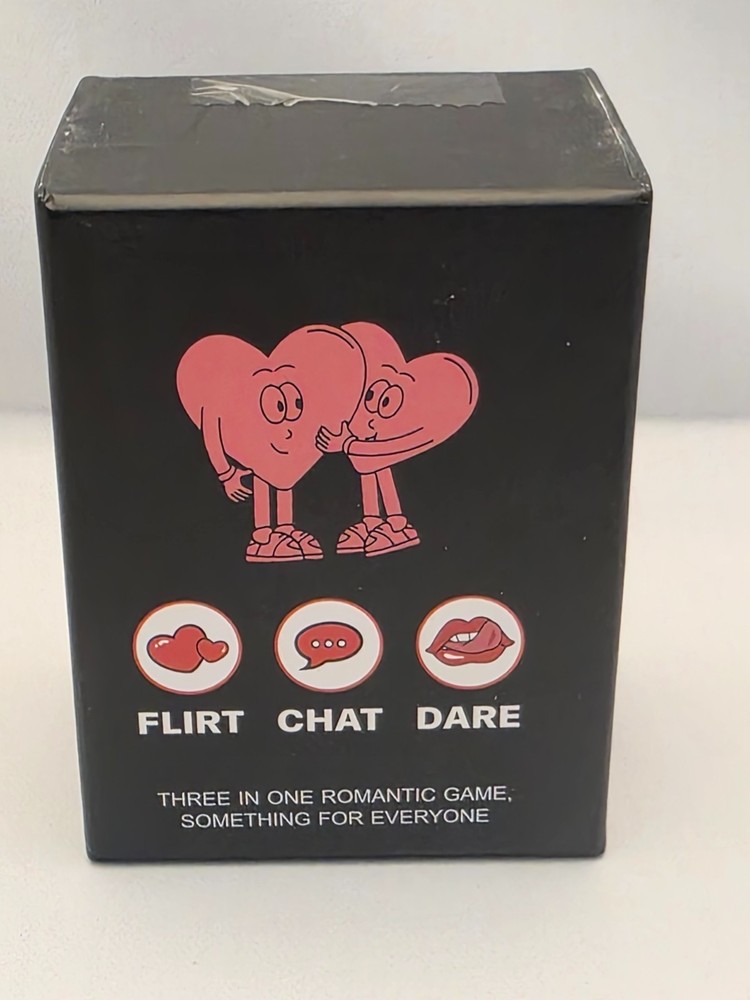 The Couples Game 17+ Flirt, Chat, Dare – Three In One Romantic Card Game
