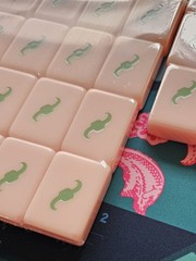 New Florida America Pink Mahjong Tile Set 160 Mah Jong Tiles