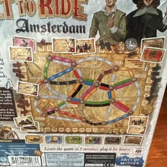 Ticket to Ride Amsterdam Board Game by Days of Wonder