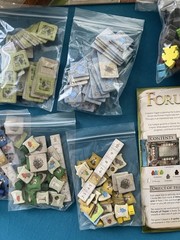 Forum Trajanum Board Game by Stefan Feld 2018 Stronghold Games, Complete!