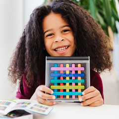 IQ Stixx Stacking Travel Game with 120 Challenges for Ages 7 – Adult