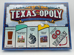 NEW Sealed Texas-Opoly Board Game Late For The Sky A Game Celebrating Texas
