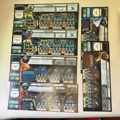 Fantasy Flight Games Starcraft The Board Game Lot Of Parts Only, No Figures