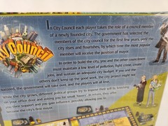 New City Council Board Game Government Role Play Mayor Leaders Homeschool Sealed