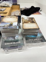 Arkham Horror Core Board Game w/ 4 Mythos Pack Essex Doom Blood Altar Dimension