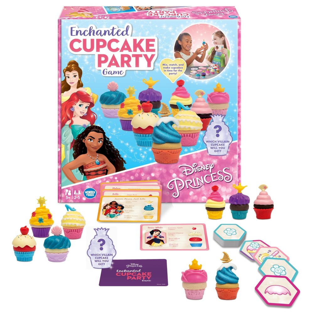 Disney Princess Enchanted Cupcake Party Game – Exciting Matching Game | Fun f…