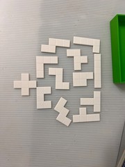 Vintage 1973 Springbok Pentominos Puzzle Complete Execellent