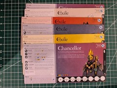 Oath: Chronicles of Empire & Exile. Kickstarter – Deluxe Coins and Secrets