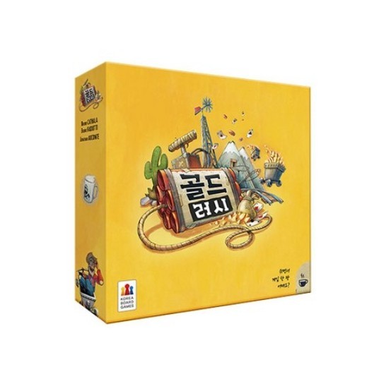 Gold River Gold Rush Korea Board Game