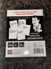 Who’s Most Likely to… Kinda Clean Edition [A Party Game]