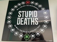 Stupid Deaths The Frightfully Funny Game Ages 12 And Up 2-6 Players