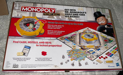 MONOPOLY Secret Vault Board Game for Kids Ages 8 and Up Family 100% Complete Fun