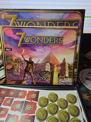 7 Wonders Board Game by Repos Production, New, Sealed