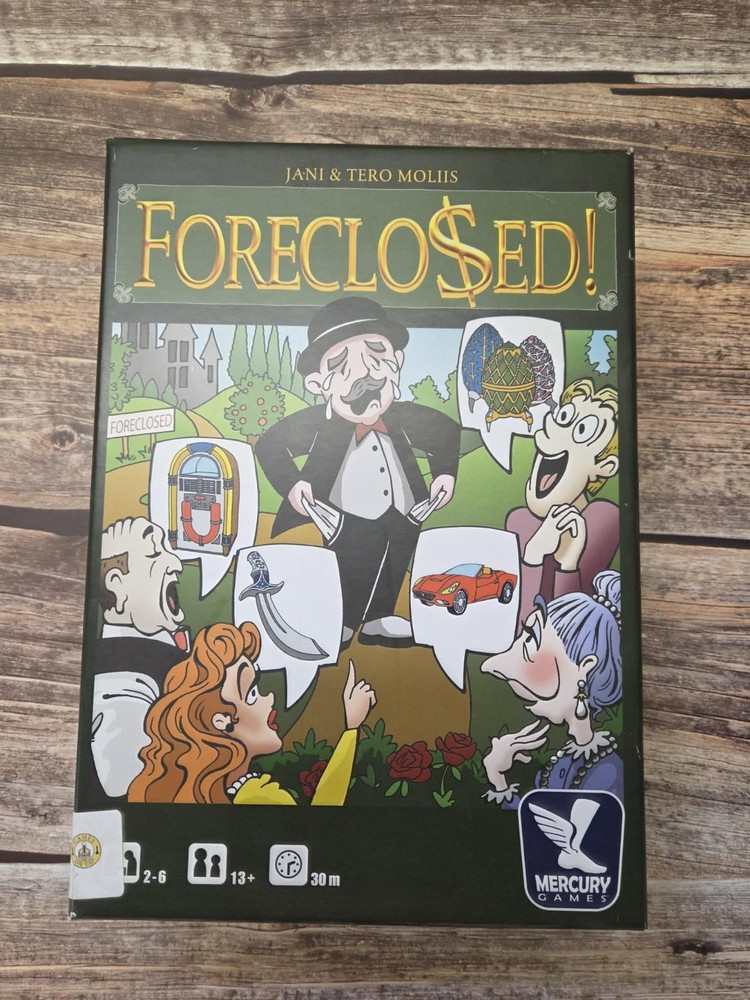 Foreclosed Board Game – Mercury Games