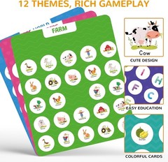 Matching Memory Game for Kids Age 3 4 5 6 7 8 Old, Travel Toy for Boys Girls…