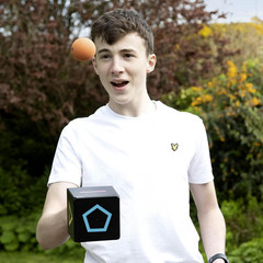 Ball Bouncing Skill Game for Teenagers and Adults. 12+ Years Old. Cube X 1, Sing