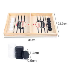 Fast Sling Puck Board Game Table Hockey Foosball Toys For Family Children*