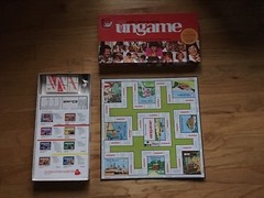 THE UNGAME CHRISTIAN BOARD GAME 1985 DR. JAMES DOBSON SELF EXPRESSION COMPLETE
