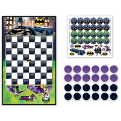 MasterPieces – Batman vs Joker – Officially Licensed Checkers Board Game