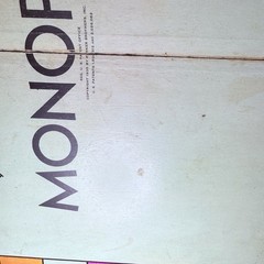 VINTAGE MONOPOLY BOARD 1935 – 1933 CHAS. B. DARROW- BOARD ONLY