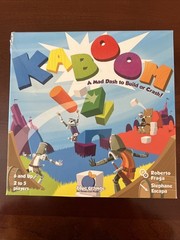 Kaboom A Mad Dash To Build Or Crash! 2013 Blue Orange Games Replacement Pieces