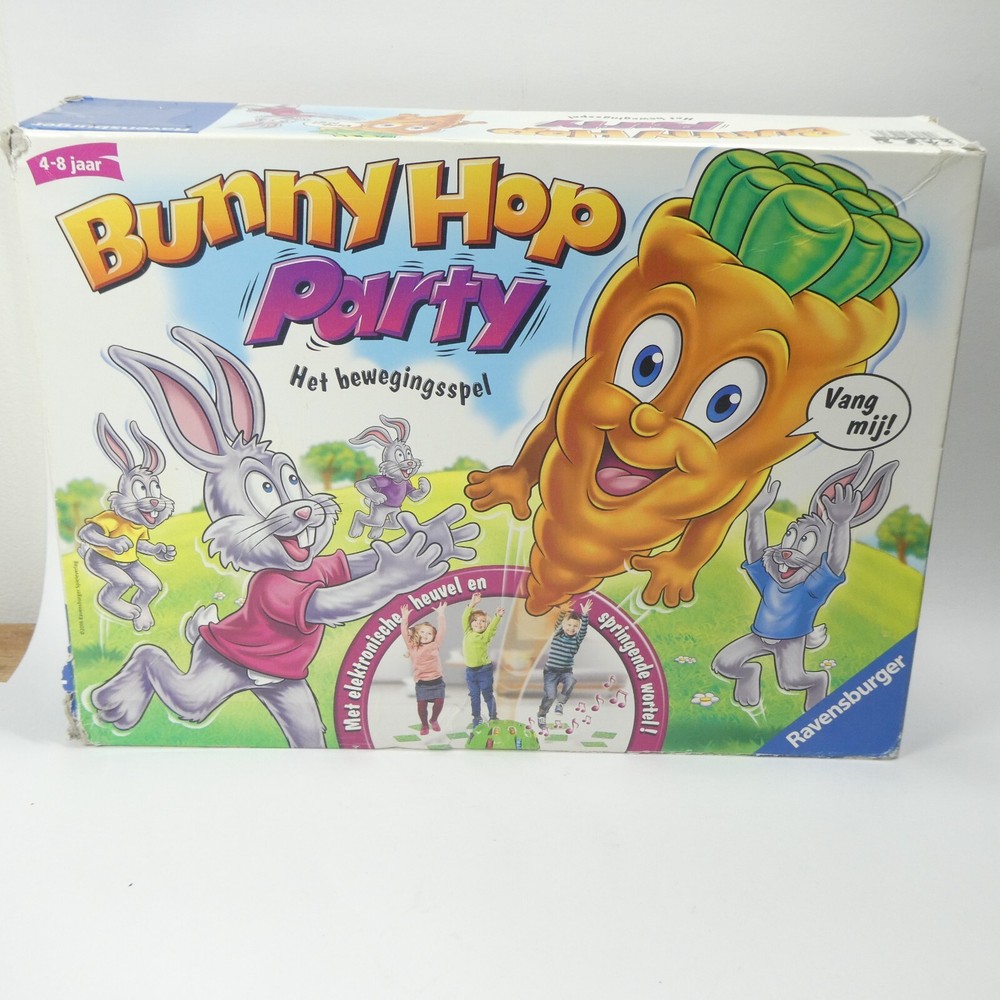 Bunny Hop Party Game Ravensburger Dutch Language Children 4-8 Years