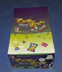 ☆ 36 SEALED PACKS GoGo’s CRAZY BONES “SPORTS” w/ DISPLAY BOX ☆ RARE FIND ☆