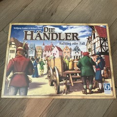 Die Händler Board Game Queen Games 1999 Kramer & Ulrich Complete German Edition