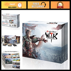 Kingdoms Wars Historical Strategy Card Game for 2-10 Players, Ages 14+, 20-40 Mi