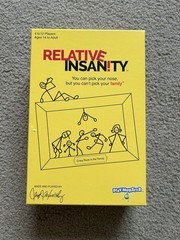 Relative Insanity Party Card Game Funny Family Adult Teen 4-12 Player board Game