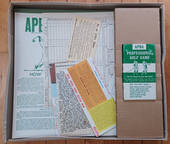APBA GOLF Board Game complete with ATG and 1962 Card Sets late 60’s version