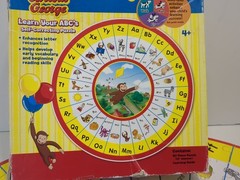 2007 Curious George Self Correcting Puzzle by Universal Complete Pre-owned