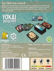 Yokai Pagoda Strawman Games Family Game Card Game Laying Game Kids Game